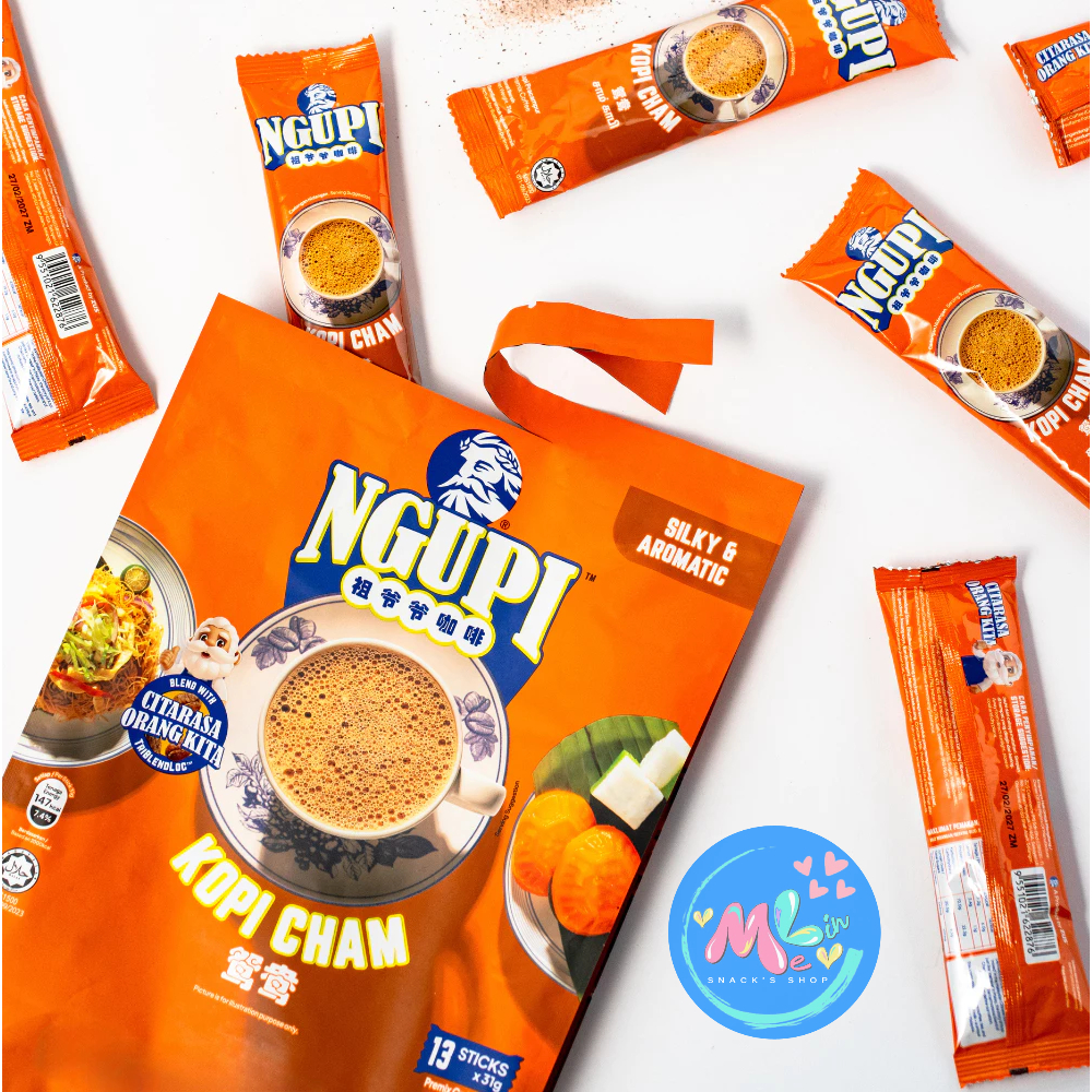 

Kopi Cham ZUS Ngupi Coffee (31 g x 13 sachet)