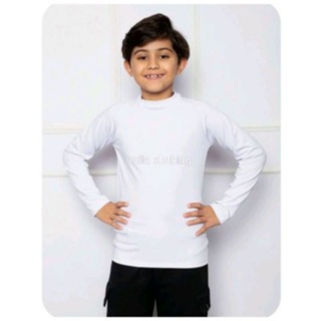 Baju Kaos Lengan Panjang Anak&Remaja Laki||Kaos Polos Anak Cowok||Manset Anak