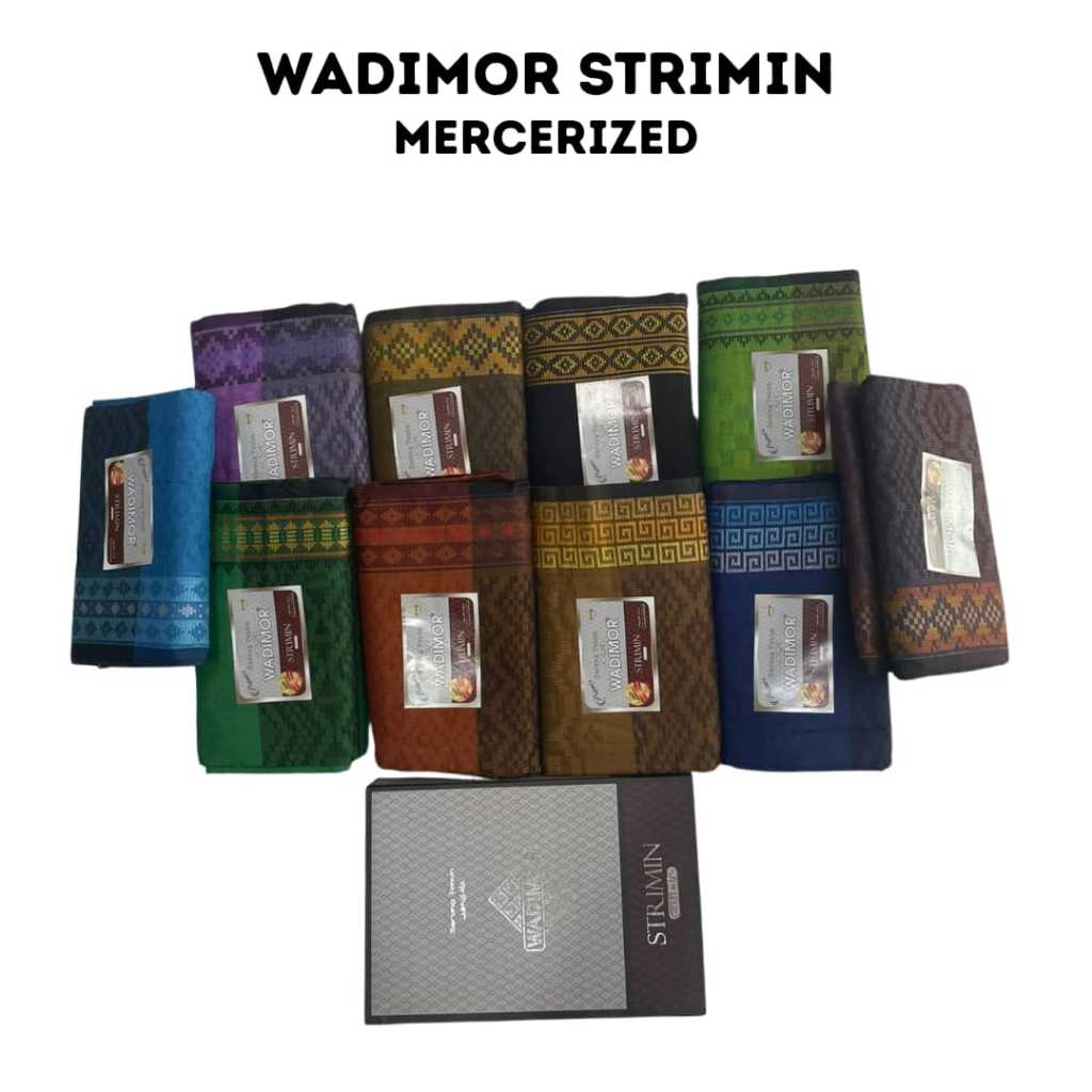Sarung WADIMOR Strimin Mercerized 100% Original