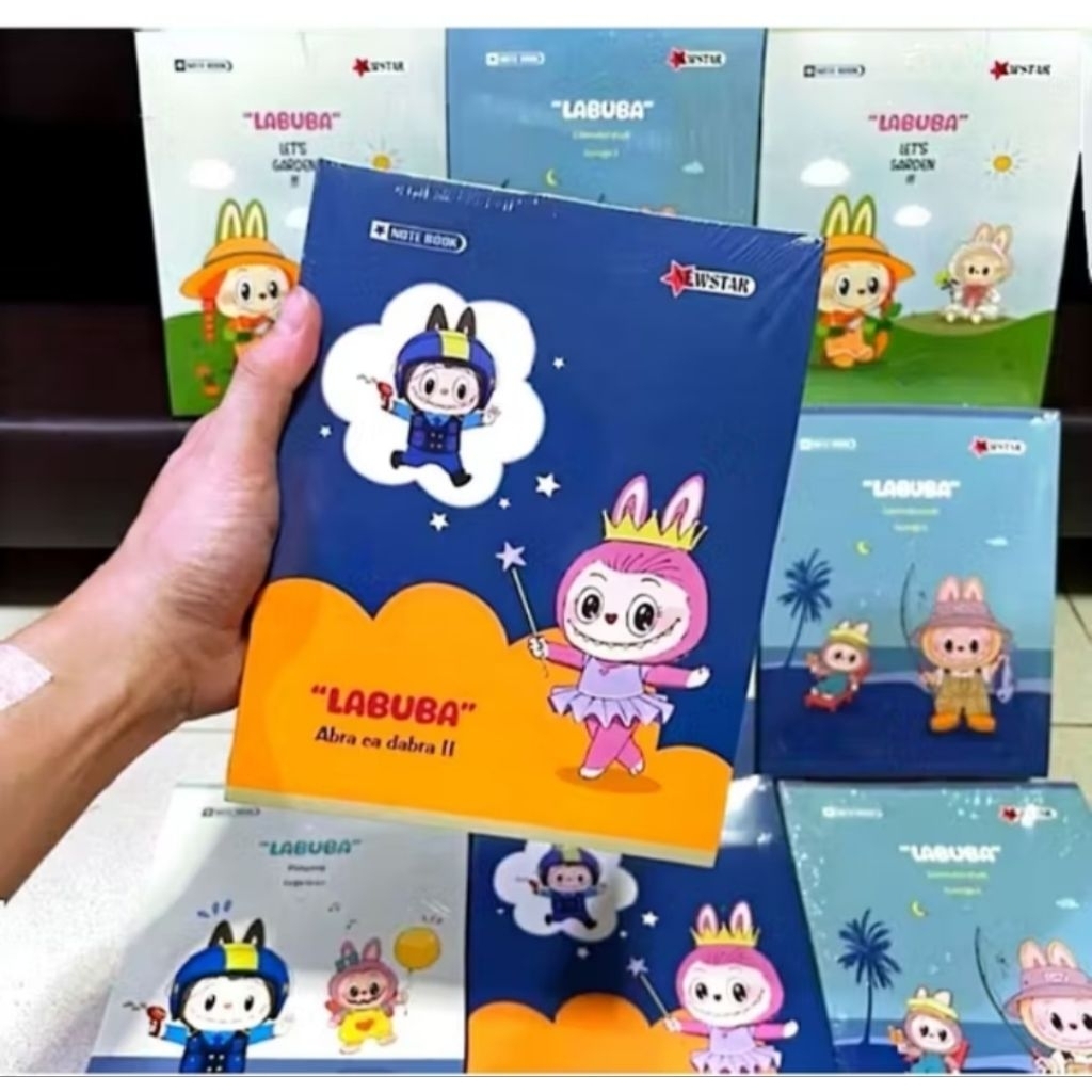 

Jual Buku tulis Newstar Labubu 38 lembar 1 Pack isi 10pcs Kualitas Ok Terlaris