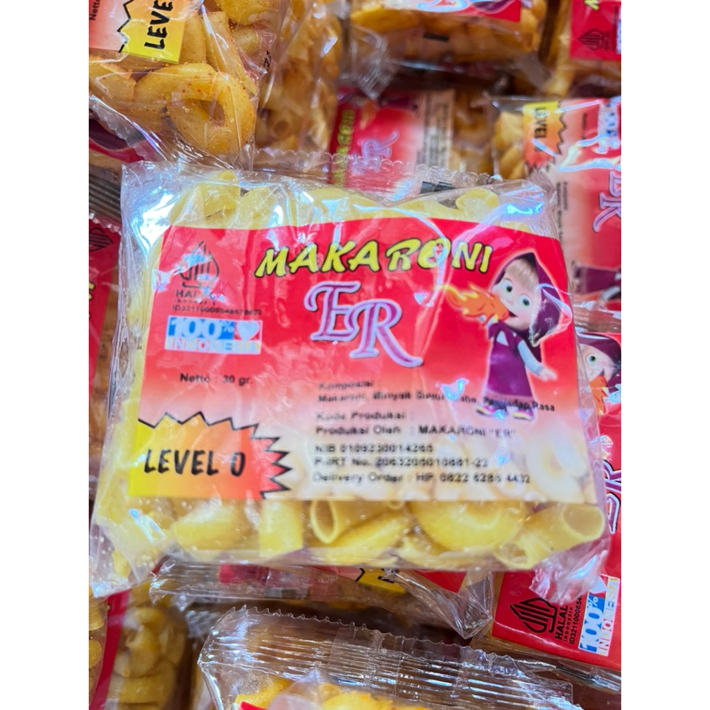 

Makaroni Er Marsha - Makaroni Level - Makaroni Pedas Gurih - Original