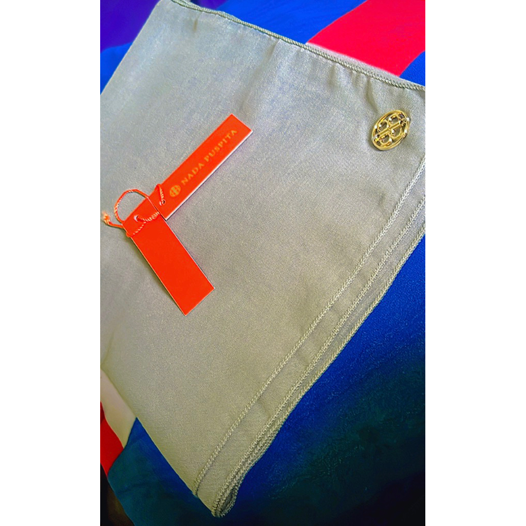 Preloved Nada Puspita Nada Daily Scarf - LINT (hijau)