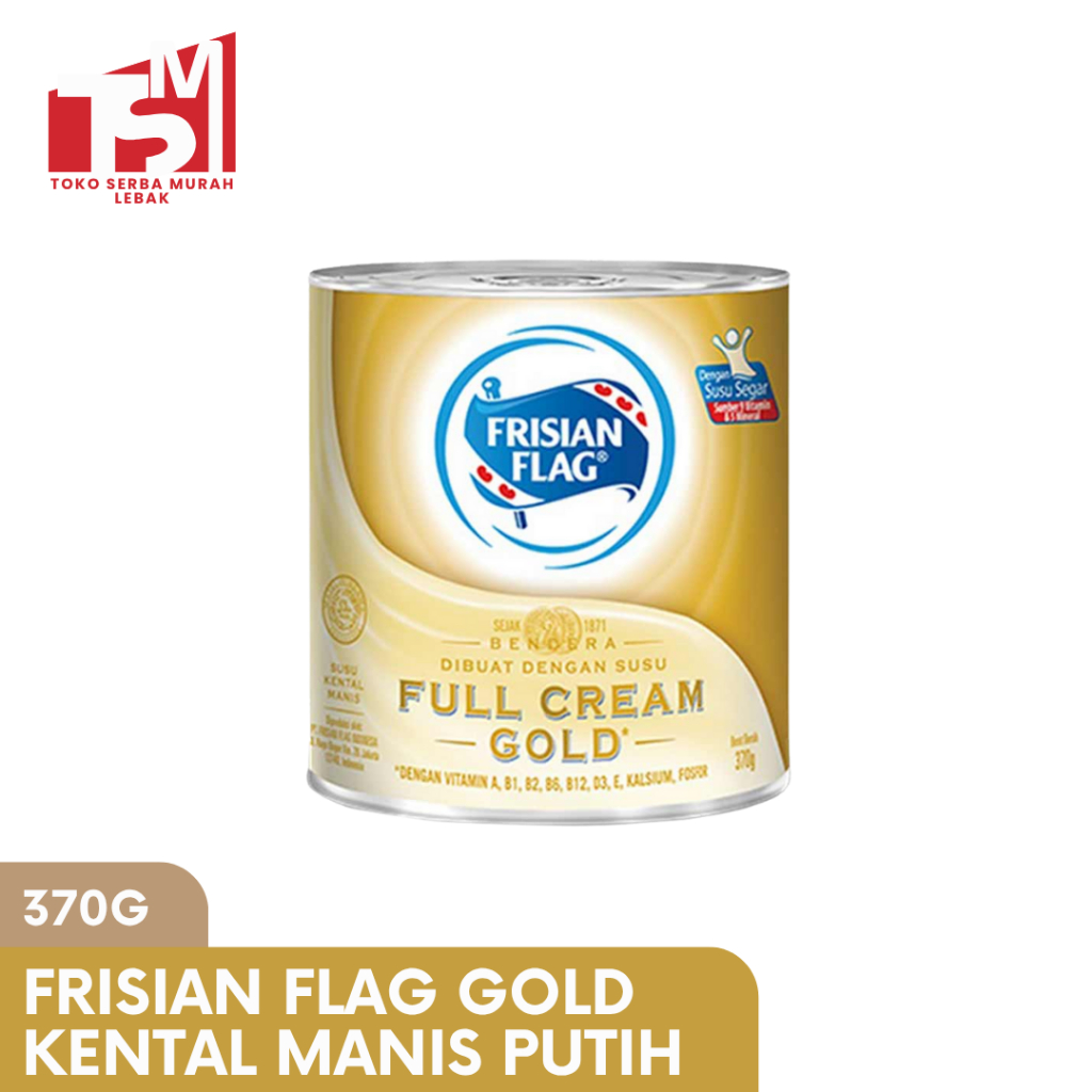 

Frisian Flag Susu Kental Manis Gold 370g