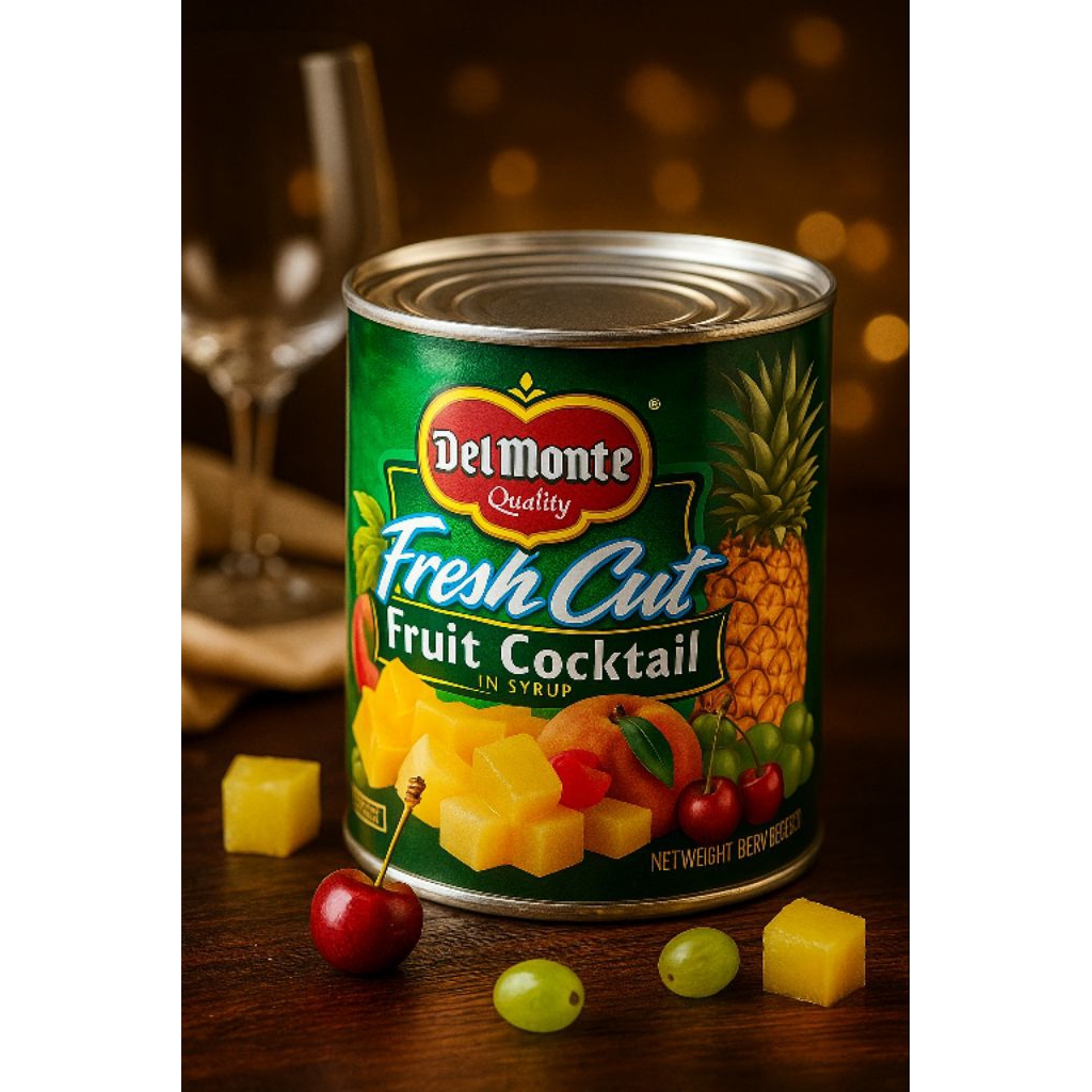 

Del monte fresh cut fruit cocktail 825gr