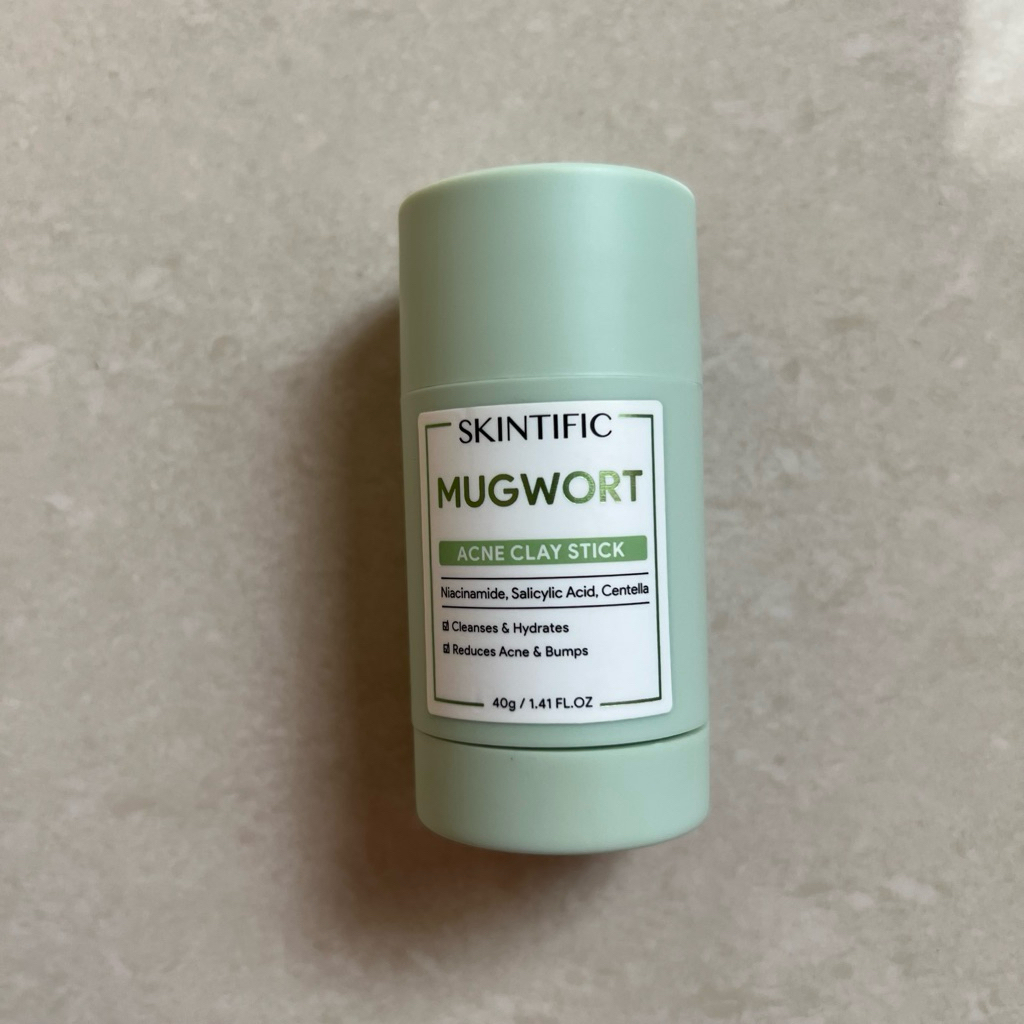 PRELOVED SKINTIFIC MUGWORT ACNE CLAY STICK MASK / Clay mask mugwort