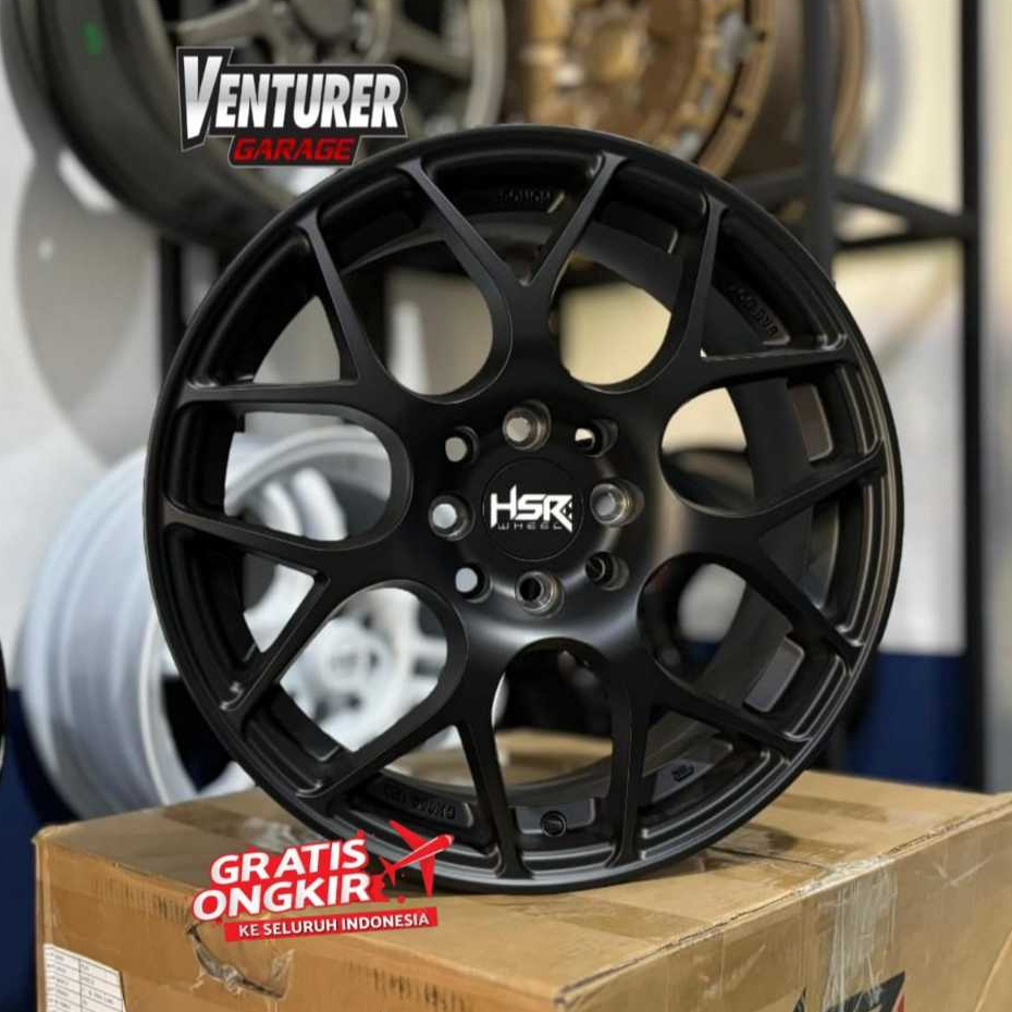 velg mobil avanza xenia jazz yaris mobilio r16 type hsr mandong ring 16 warna hitam dop