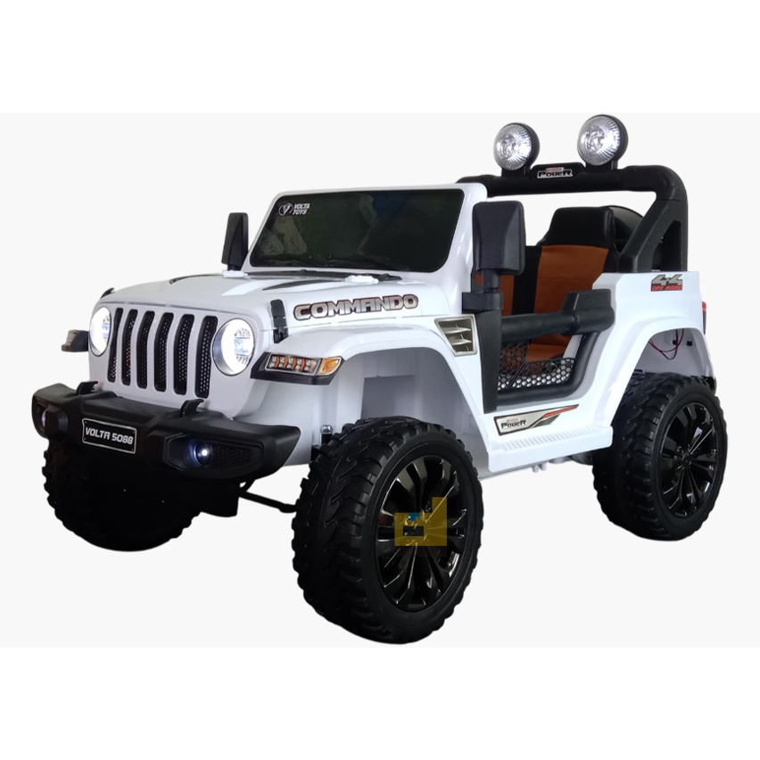 mobil aki jeep volta 5088, putih