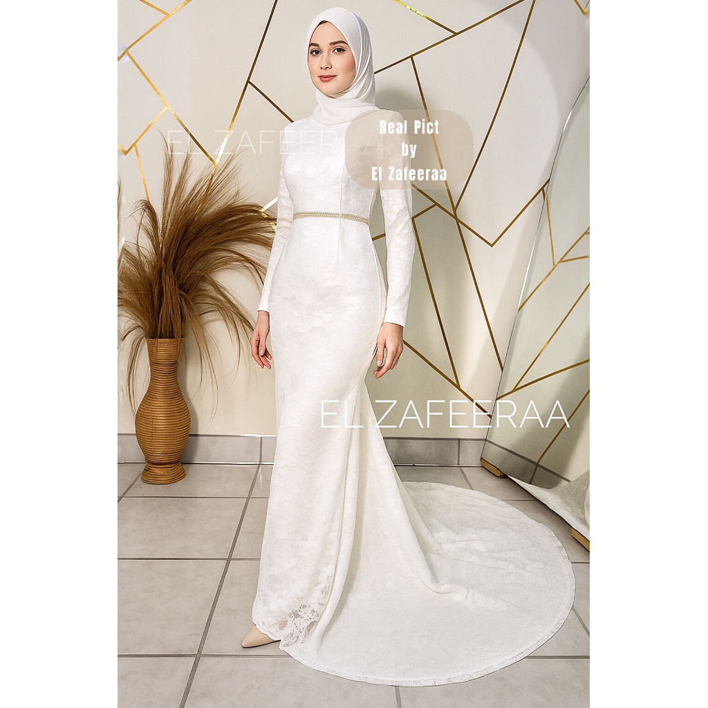 DIEVA Gaun Pengantin, Wedding Dress, Gaun pengantin hijab, Gaun pengantin muslimah