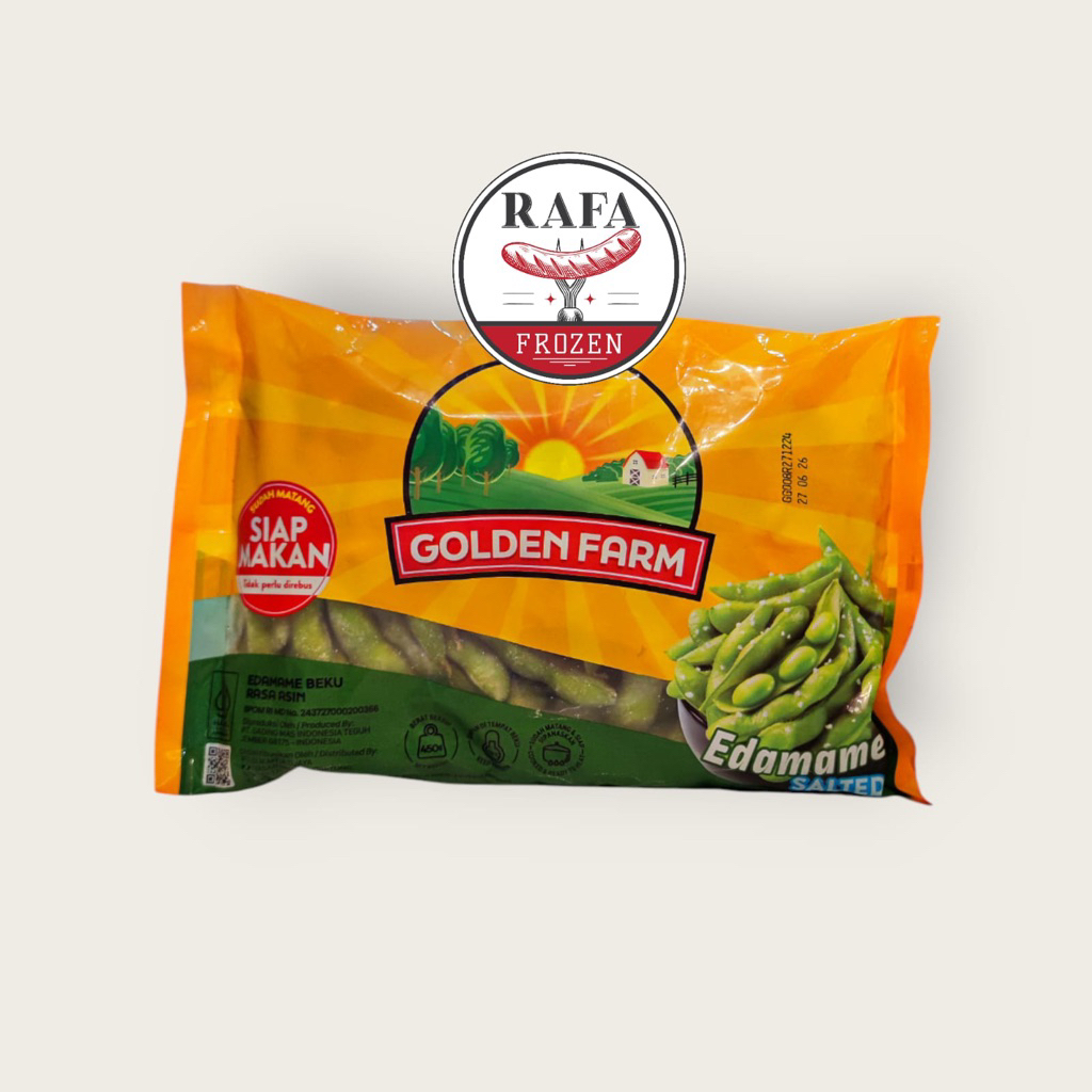 

GOLDEN FARM EDAMAME SALTED 500G