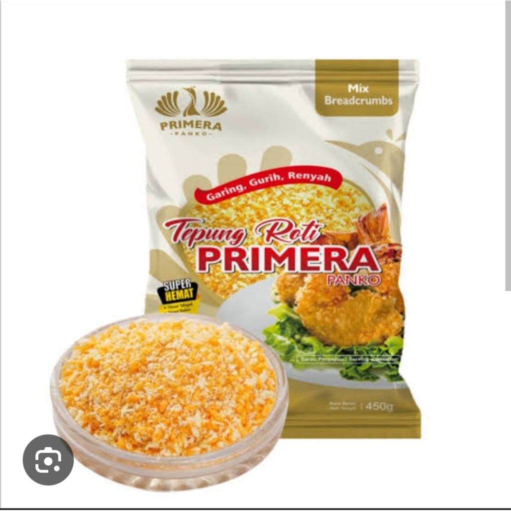 

Tepung panko primera mix 450gram