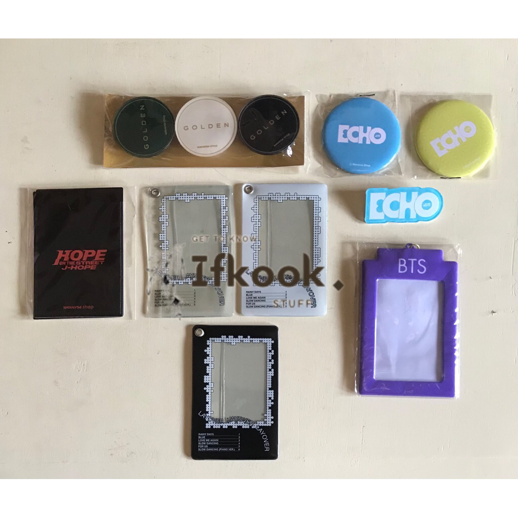 [READY] Griptok Cahol Chardholder L - Holder Photocard PC POB album Jimin Face RM Indigo V Taehyung 