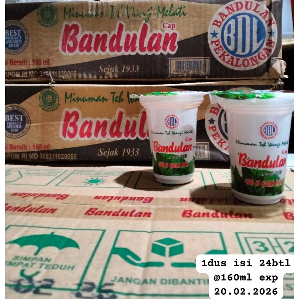 

Teh Bandulan Melati 160ml Termurah