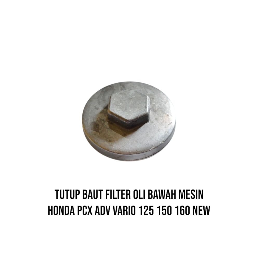 Tutup baut filter oli Honda Pcx Adv Vario 125 150 vario 160 New original lostpack