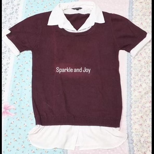 Baju Kaos Kerah Ori The Executive - Sparkle and Joy