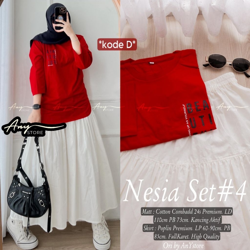 nesia by a.n.y set hijab sporty merah putih set baju olahraga baju olahraga muslimah baju sepeda wan
