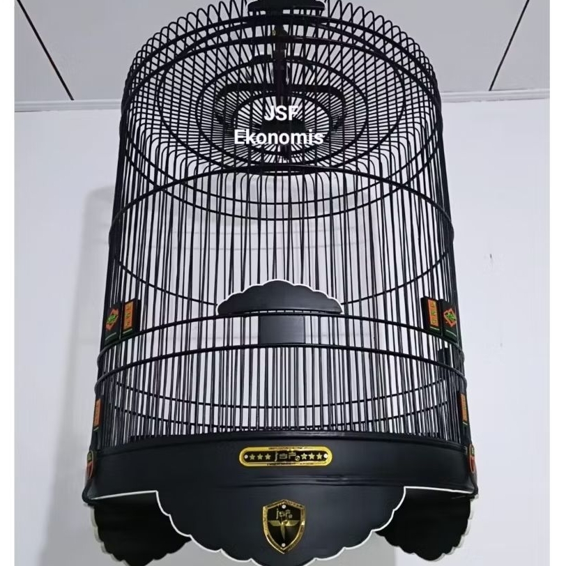 Sangkar Murai JSF Ekonomis No.2 + Full set Kerodong + Free Pallet Kayu