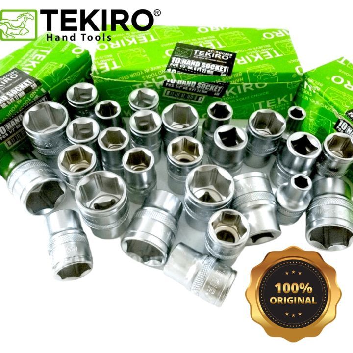 TEKIRO Mata Sock Chrome CRV Murah Kunci Sok Eceran 8 9 10 11 12 13 14 15 16 17 18 19 20 21 22 23 24 