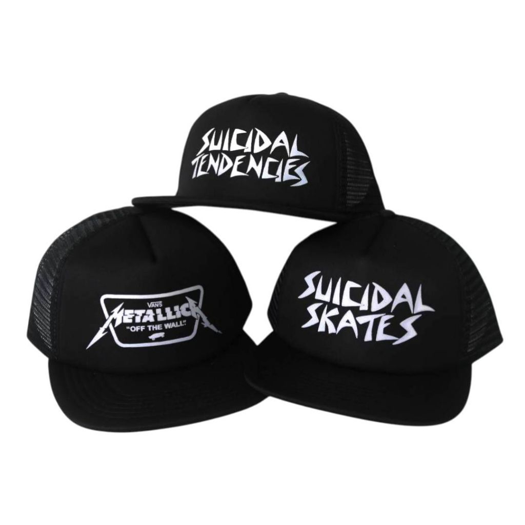 Topi trucker pria suicidal tendencies