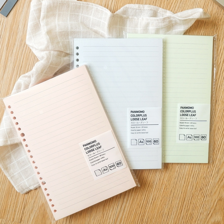 

Colorplus Kertas Loose Leaf Binder Paper 100gsm - Buku Catatan Notebook Sekolah Kuliah Alat Tulis