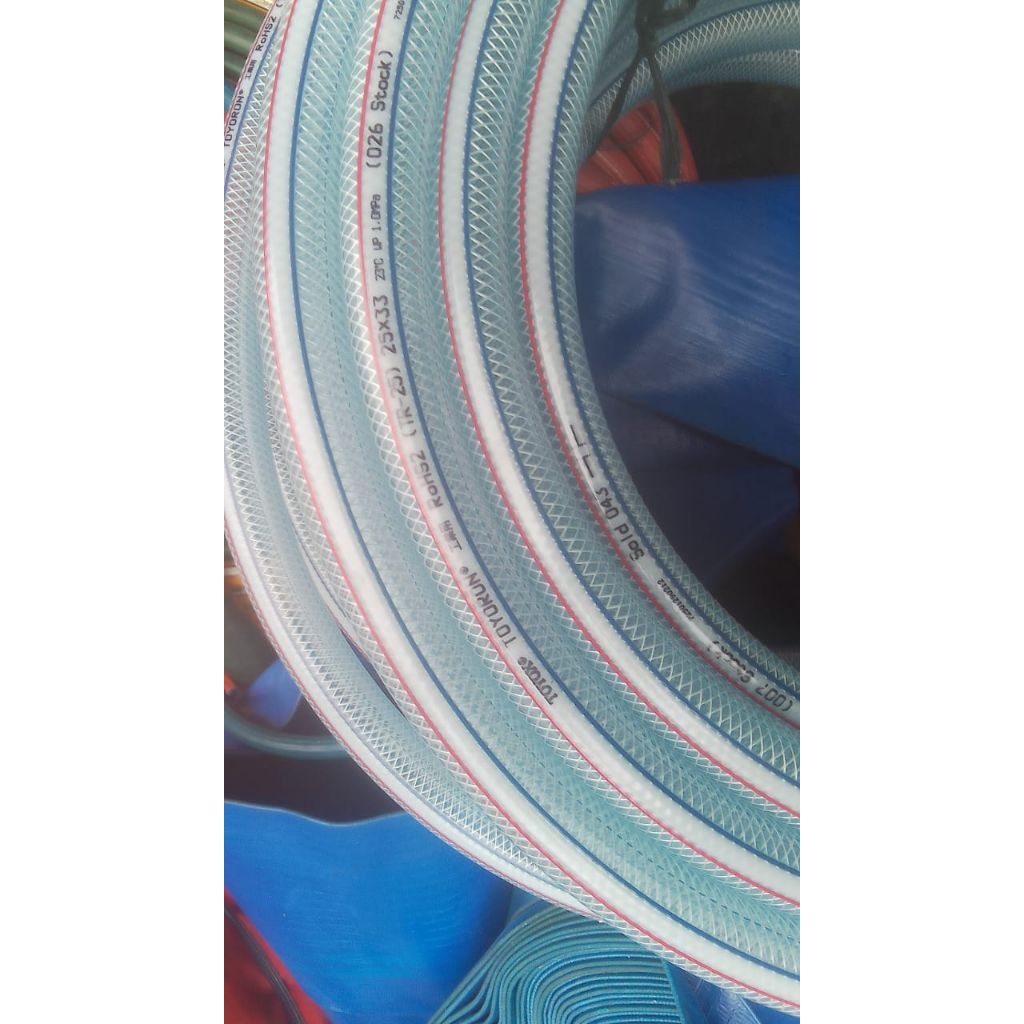 selang benang toyox toyoron uk 1"/25×33,mm mtr