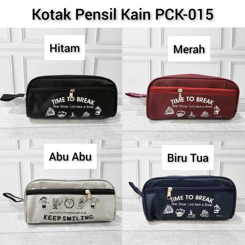 

Kotak Pensil Kain PCK-015, Tempat Pensil Kain Murah