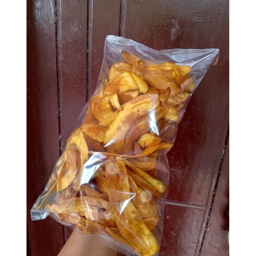 

Keripik pisang manis/gurih Homemade 250gr
