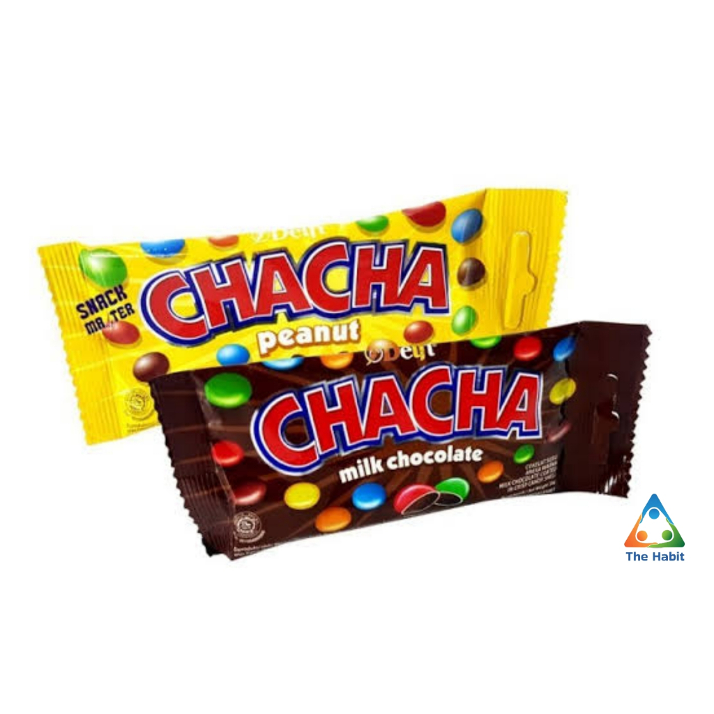

(The Habit) Delfi Cha Cha Milk Chocolate / Delfi Cha Cha Peanut Milk Chocolate / Coklat Kacang
