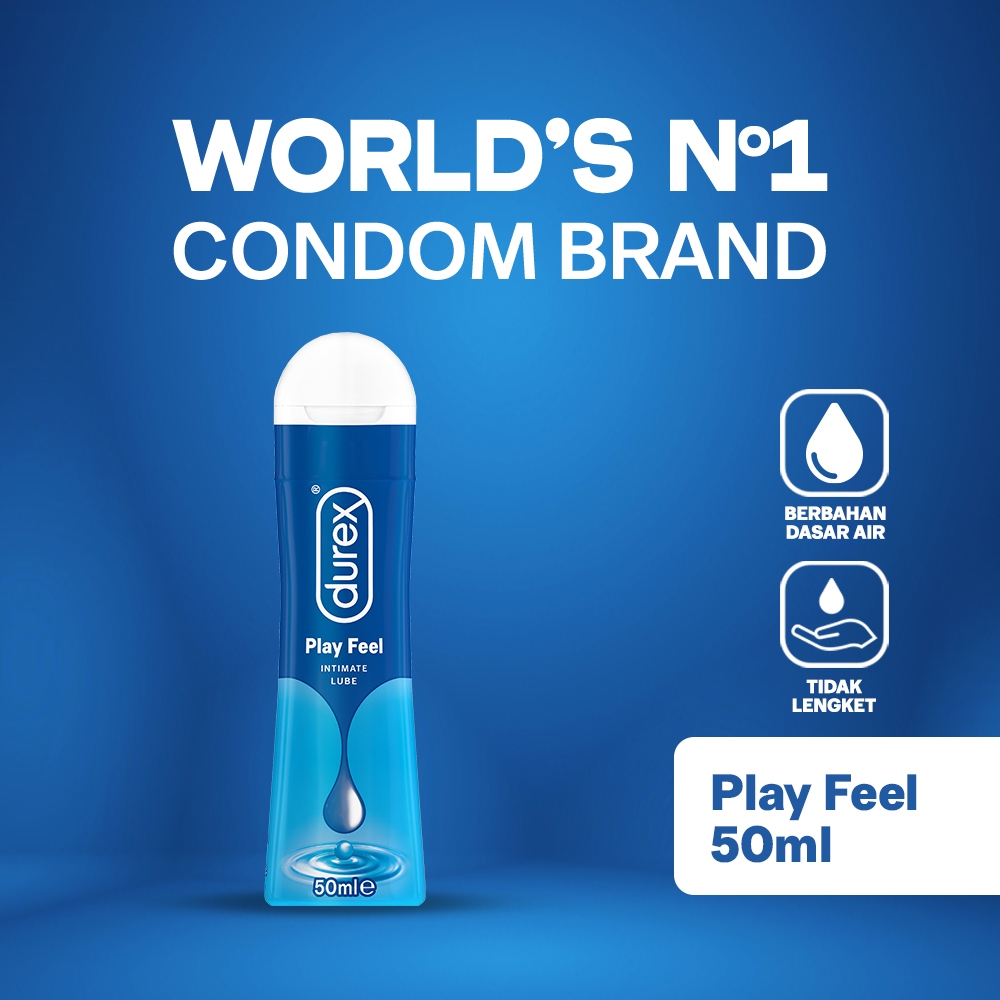 Allingroupsemesta - Durex Play Feel 50ml Pelumas Gel Intim Pria Wanita Water Based Sex Lube