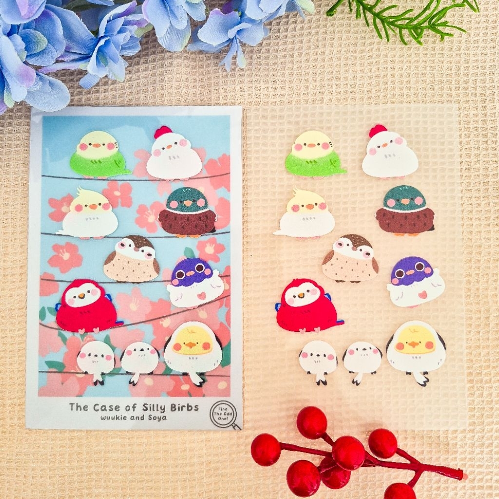 

Wuukie and Soya UV Transparent Stickers Series