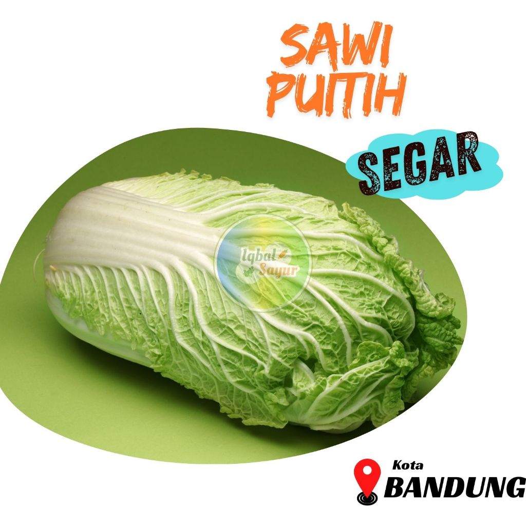 

Sawi Putih / Pecay Segar Bandung 300 - 500 Gram