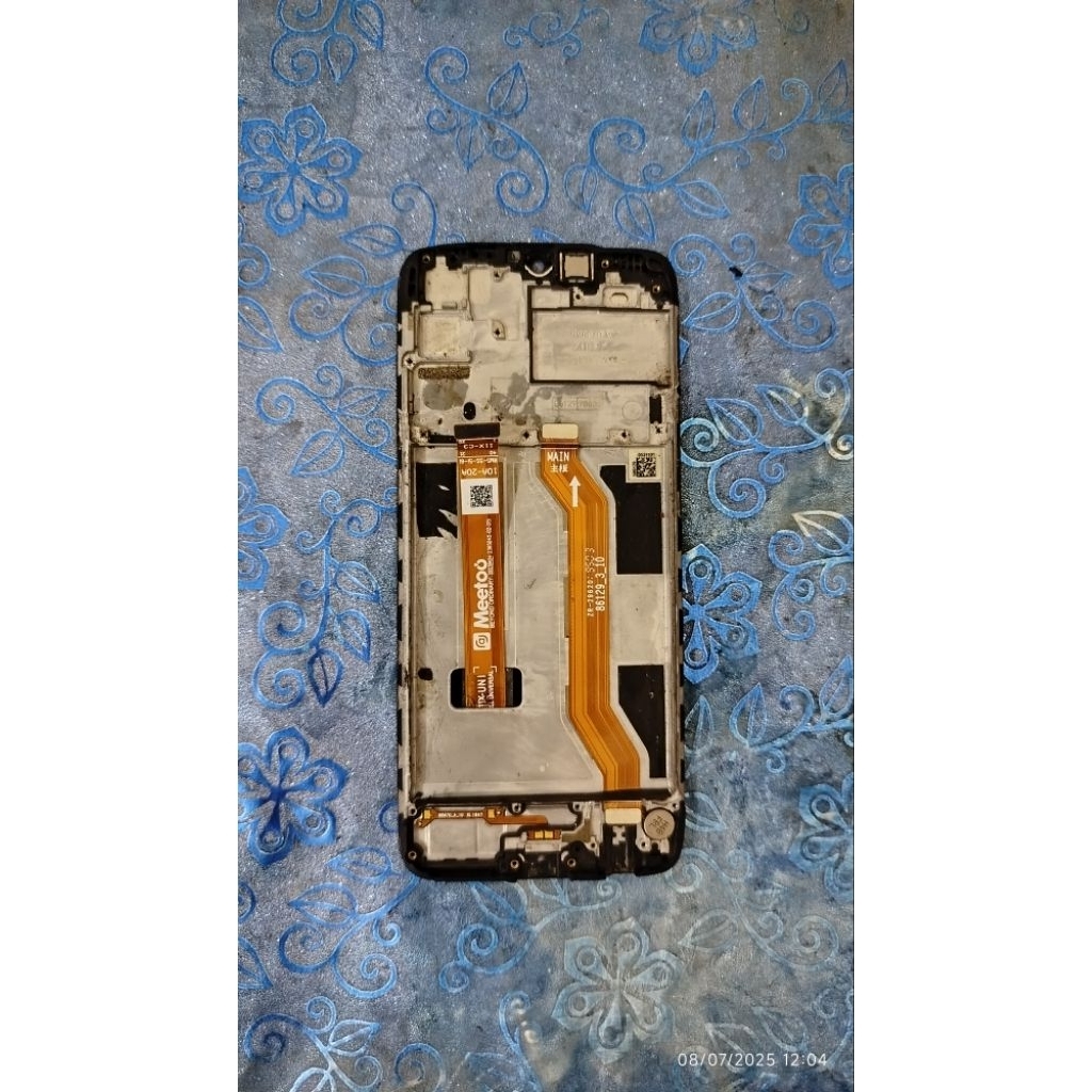 Frame dudukan lcd realme 5i original copotan