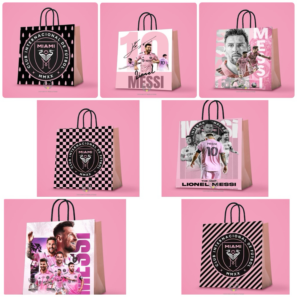 

Paperbag Custom Inter Miami Goodie Bag Ulang Tahun Anak Tas Kado Tas Kertas Hampers