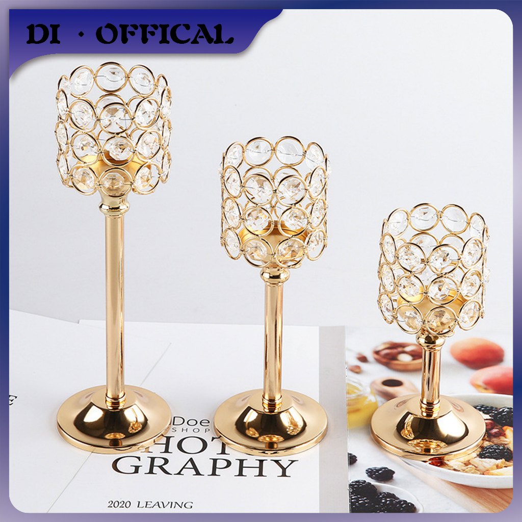 Tempat-Lilin-Kristal-Meja-Makan-Mewah-Elegant-Crystal-Standing-Candle-Holder-Tempat-Lilin-Mewah-Vas-