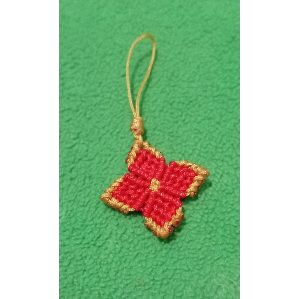 gantungan hp anyaman rajut tali giok | gantungan tas | gantungan kunci