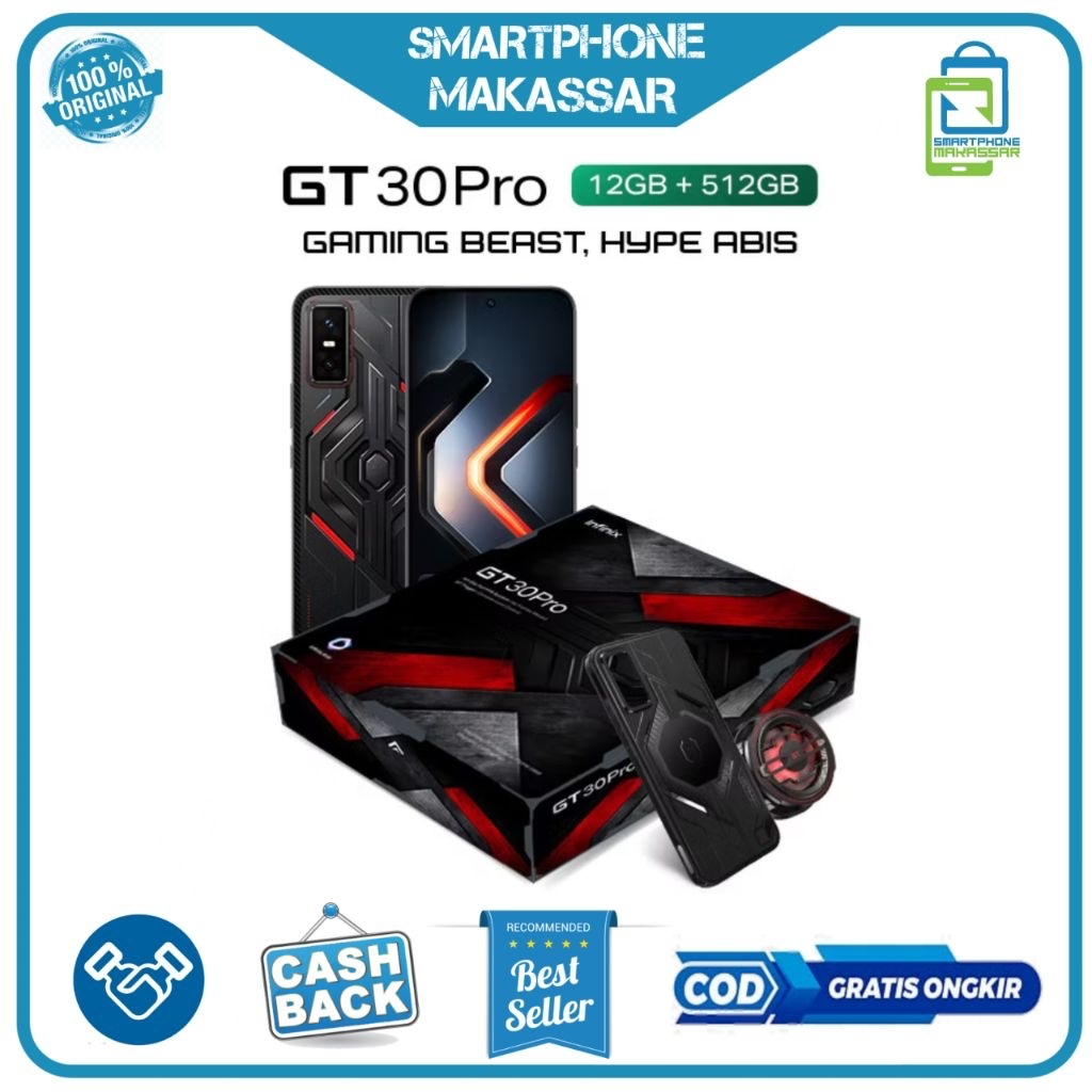Infinix GT 30 Pro Limited Edition Dark Flare Garansi Resmi
