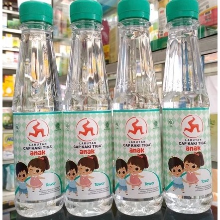

LARUTAN PENYEGAR CAP KAKI 3 ANAK BOTOL 200 ML