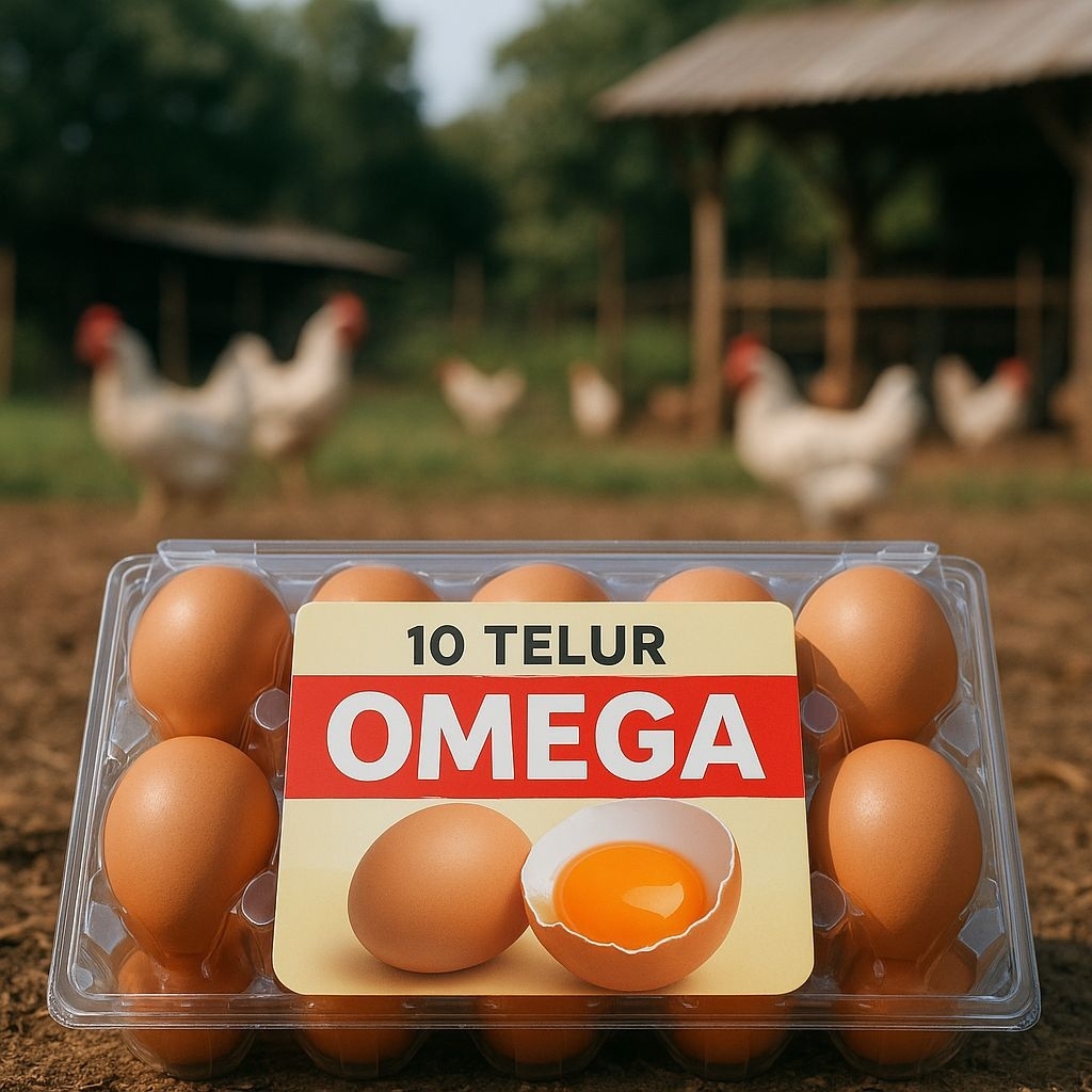 

terlaris termurah Telur omega 3 telur horn omega asli oh my egg