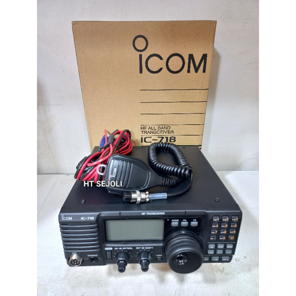 IC-718 SSB ICOM IC718 HF BAND FREKUENSI