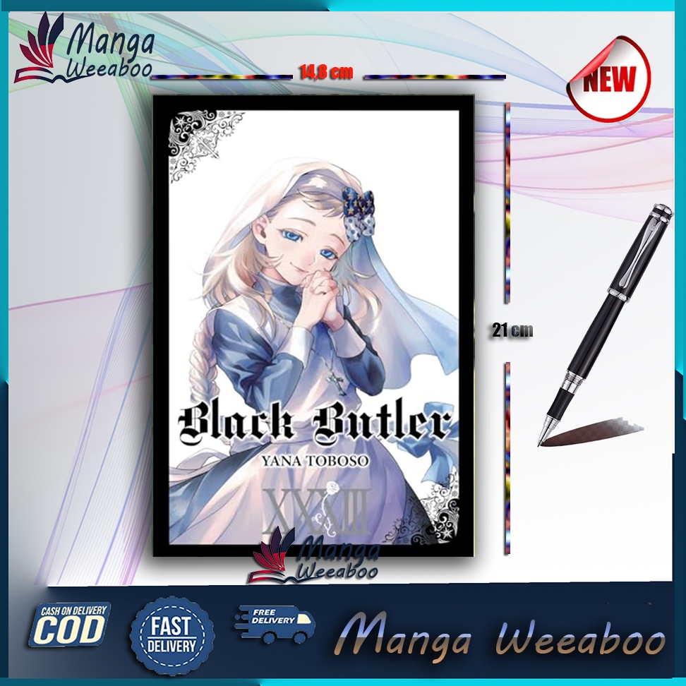 Komik manga Black Butler Vol. 33 (English) - Manga Weeaboo
