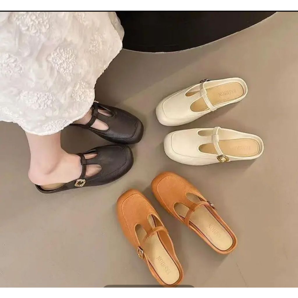 Sandal Jelly Wanita Terbaru/Sendal Slip On/ Sandal Wanita Kekinian/Sandal Lucu Balance 4488