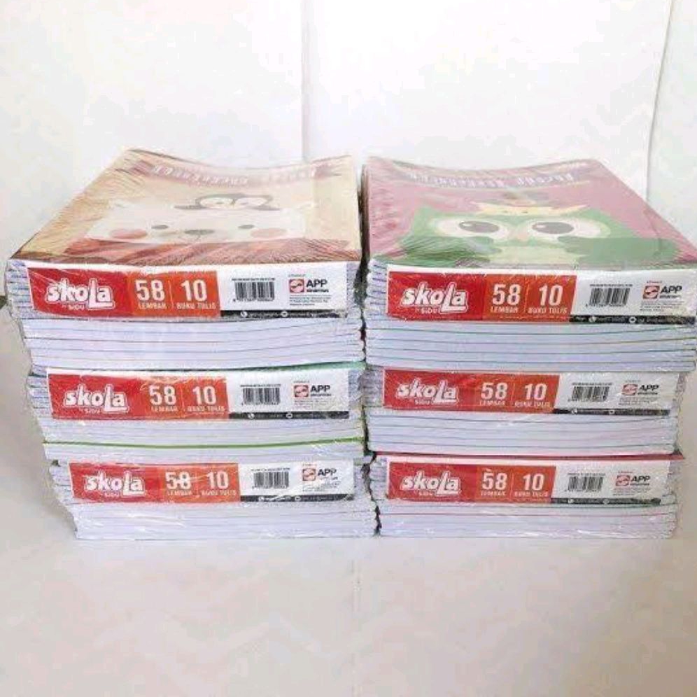 

Buku tulis SKOLA By SIDU 58 lembar isi 10 1 Pack 1