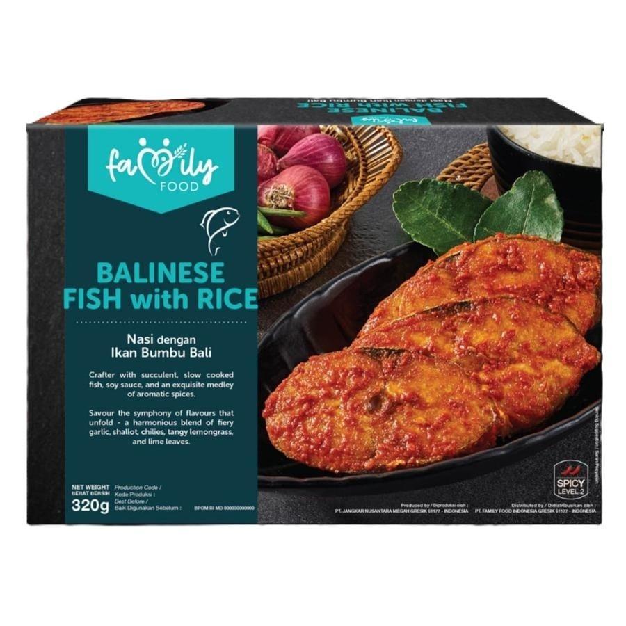 

Makanan Instant Siap Santap Family Food Balinese Fish With Rice - Ransum Pendaki Gunung