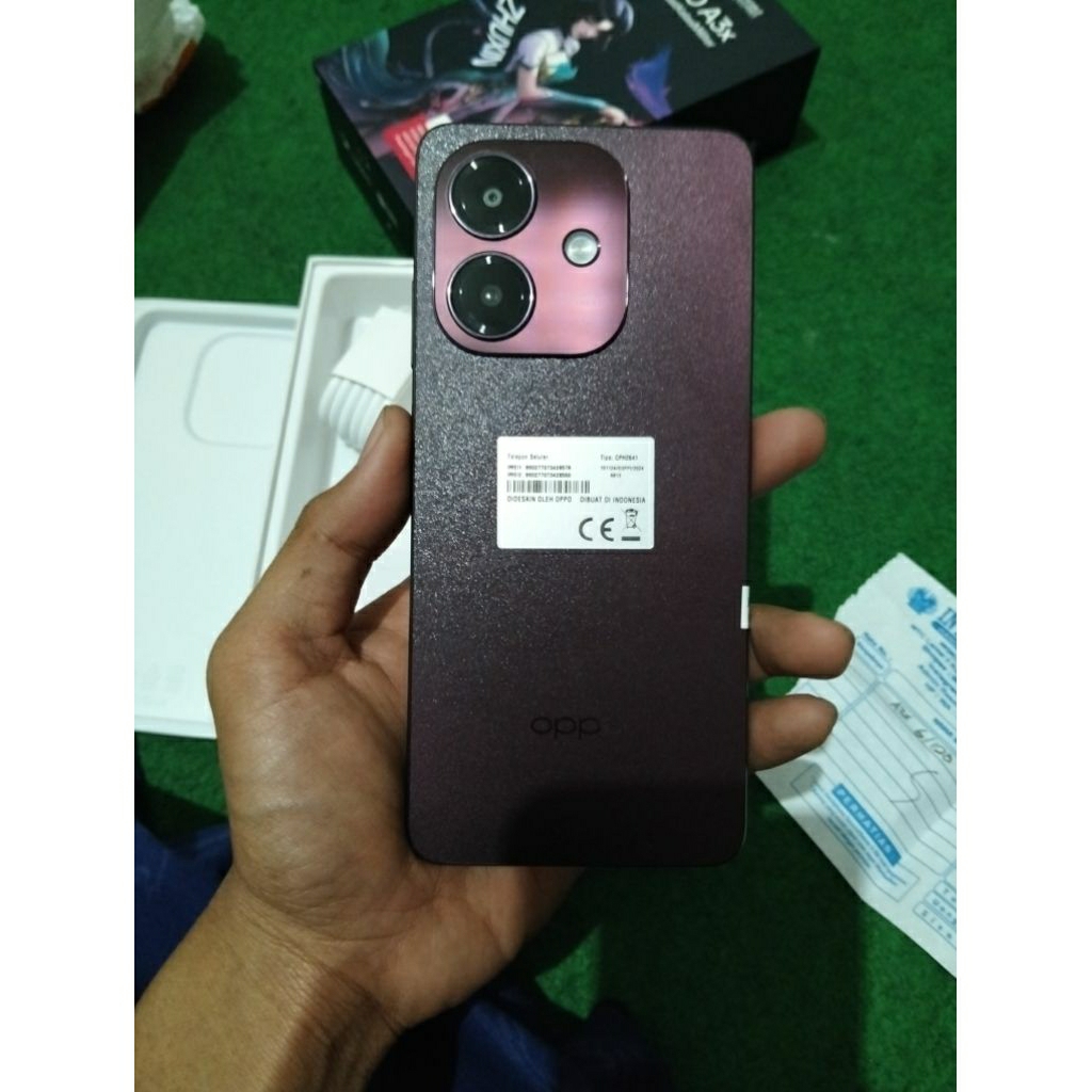oppo A3x ram 6+6 internal 128