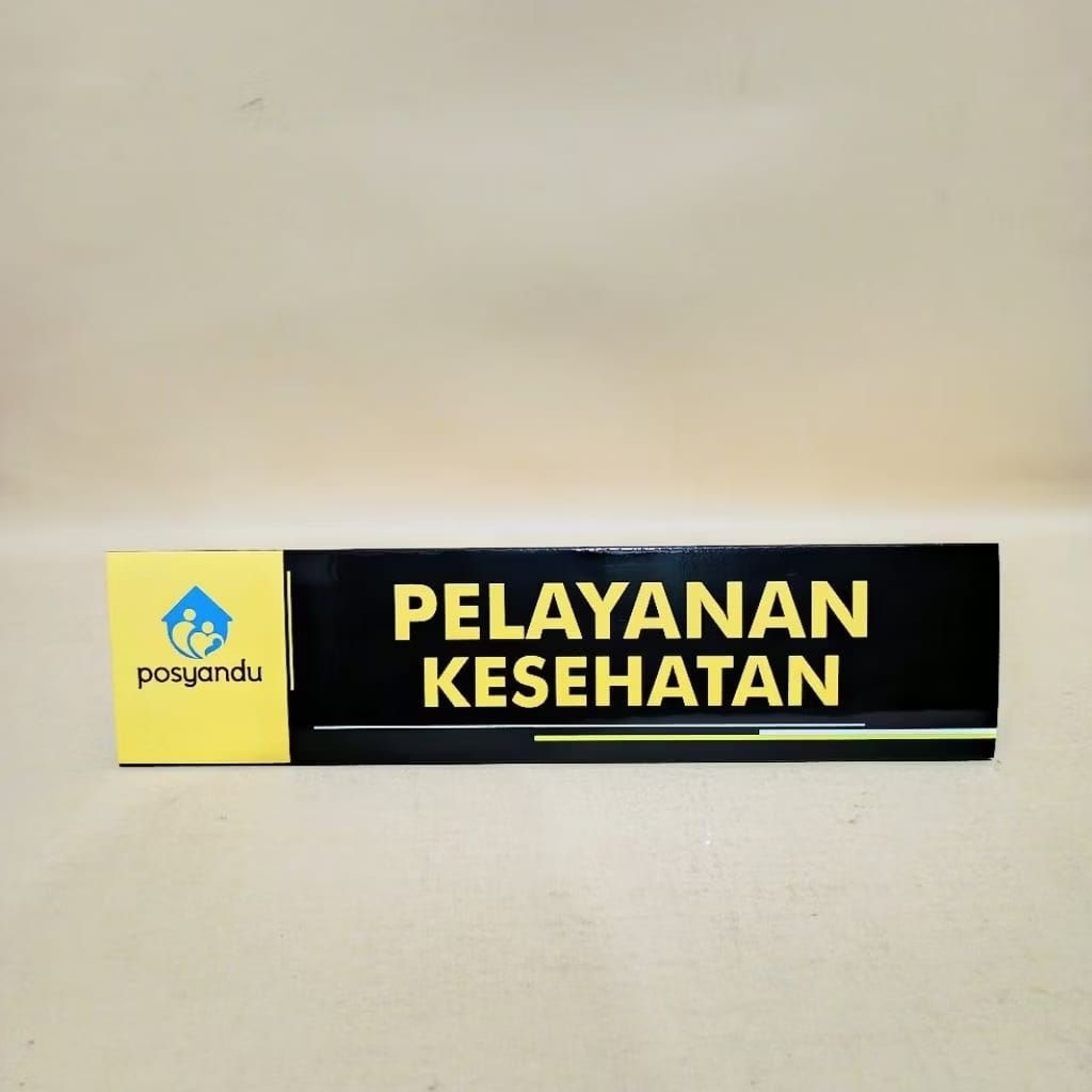 

Papan Nama Posyandu - 1 Set Papan Nama Posyandu