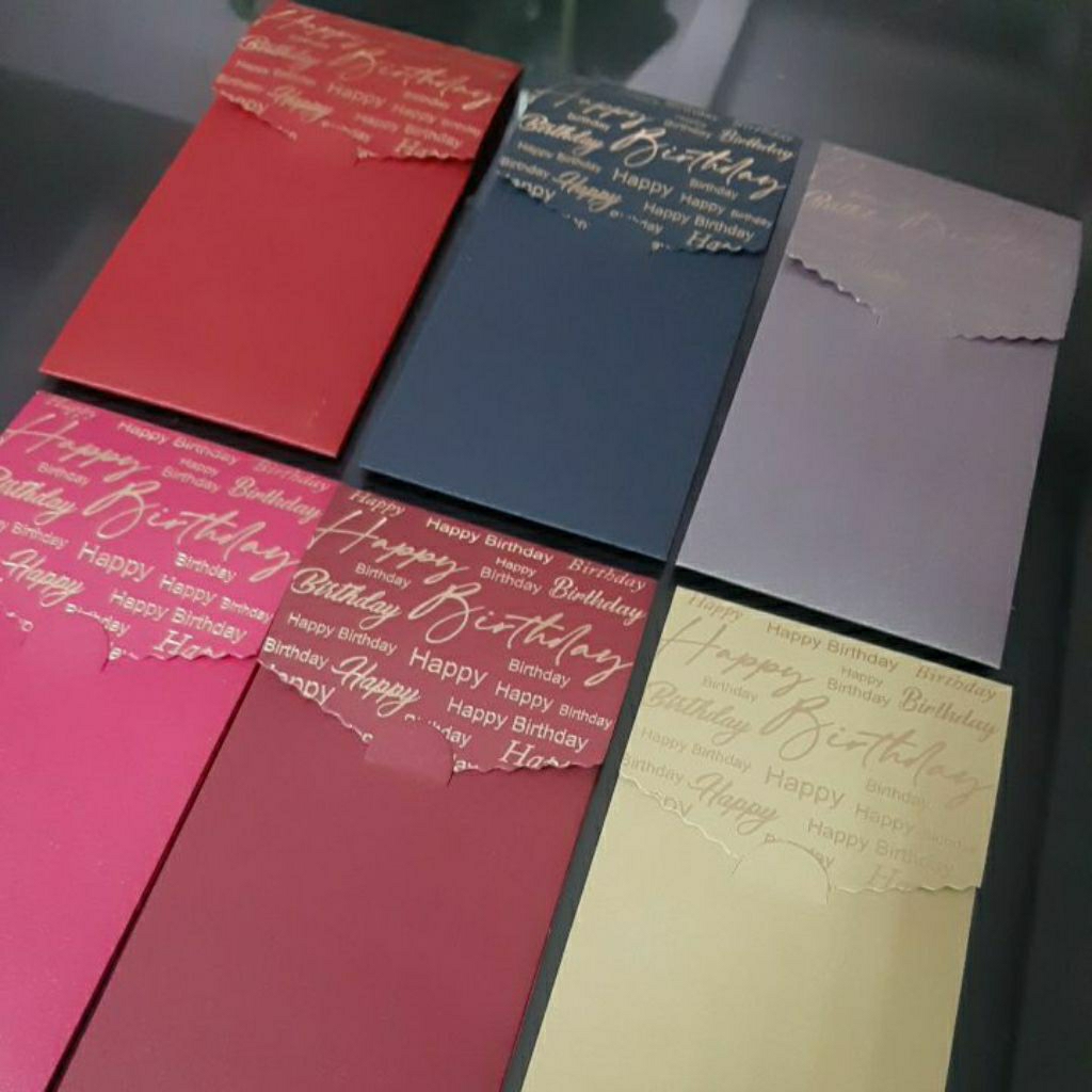 

NEW 4 PCS AMPLOP HAPPY BIRTHDAY PREMIUM