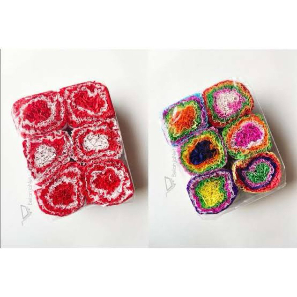 kertas krep hias sepeda