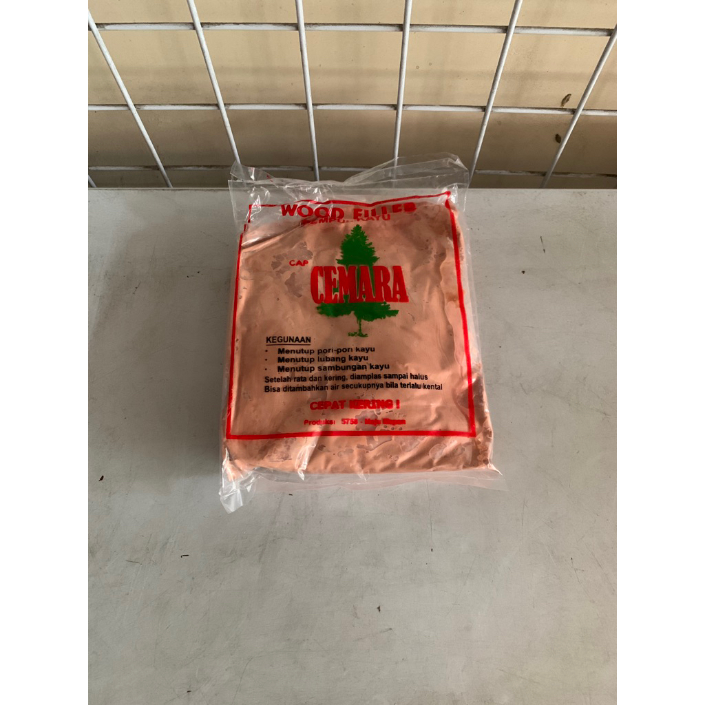 Dempul kayu cemara 500 gram/ Wood filler kualitas Grade A