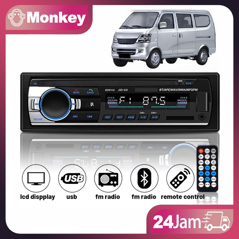 Bluetooth car tape multifunction car radio audio tape USB MP3 FM radio JSD-520