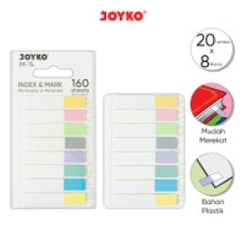 

Index Mark Penanda Pembatas Joyko IM-74 Plastik / Pembatas Buku Plastik