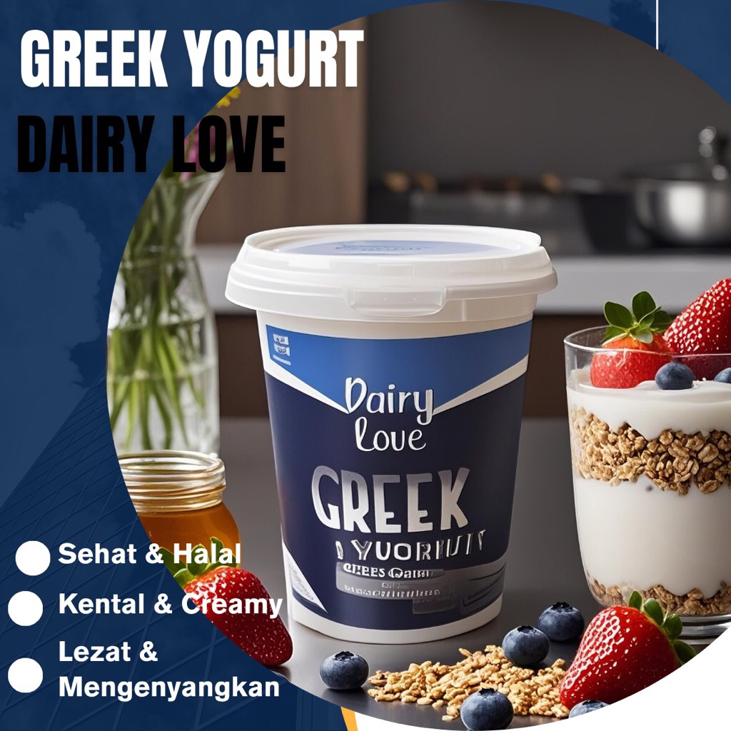 

DairyLove Greek yoghurt plain free sugar 1 kg
